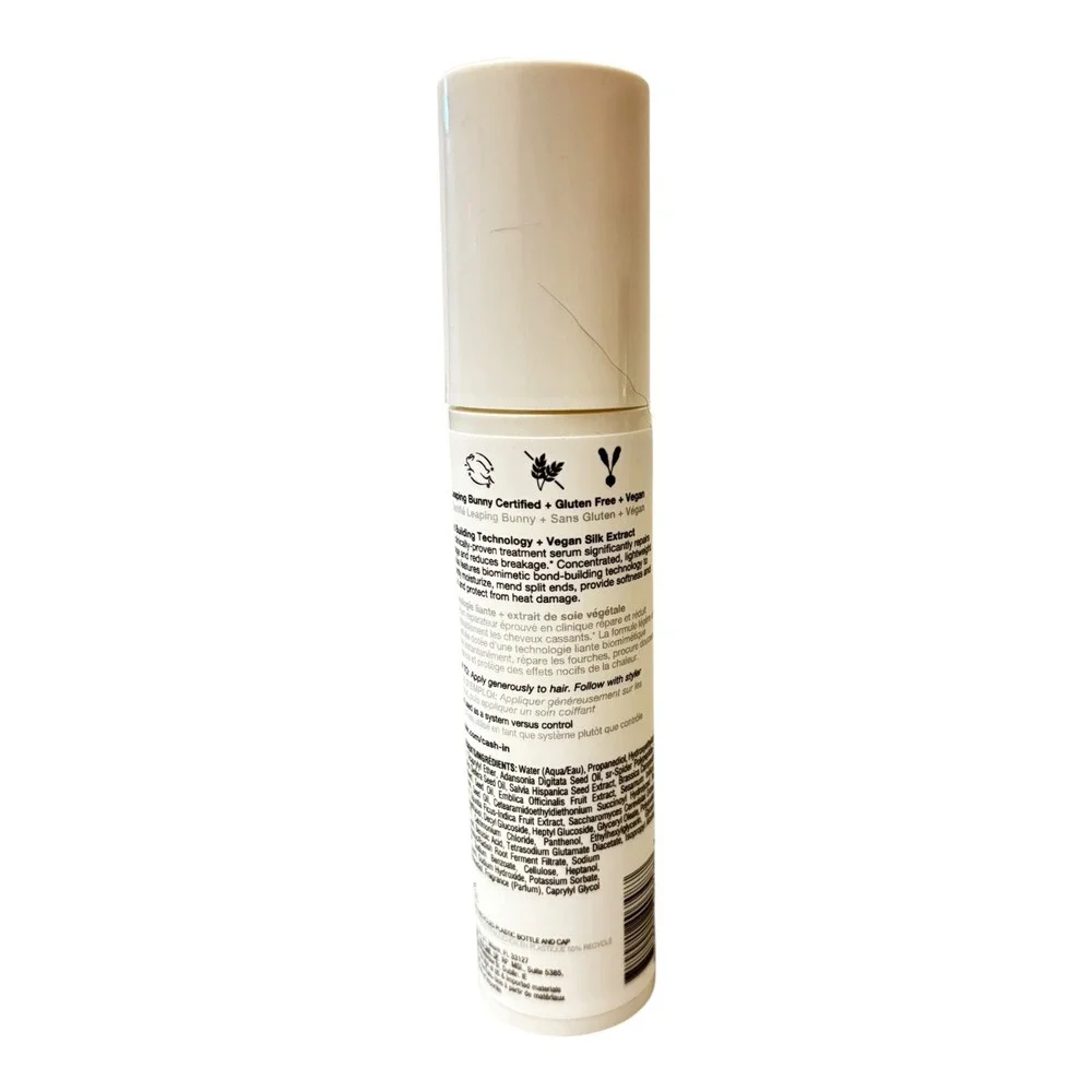 IGK Cash In Instant Repair Serum 1.7 oz Bond Building Vegan Silk Heat Protection